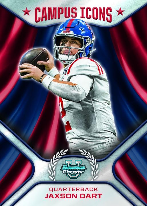 Bowman U Chrome Футбол ХОББИ Bowman University Футбол Хобби 2023/24 -