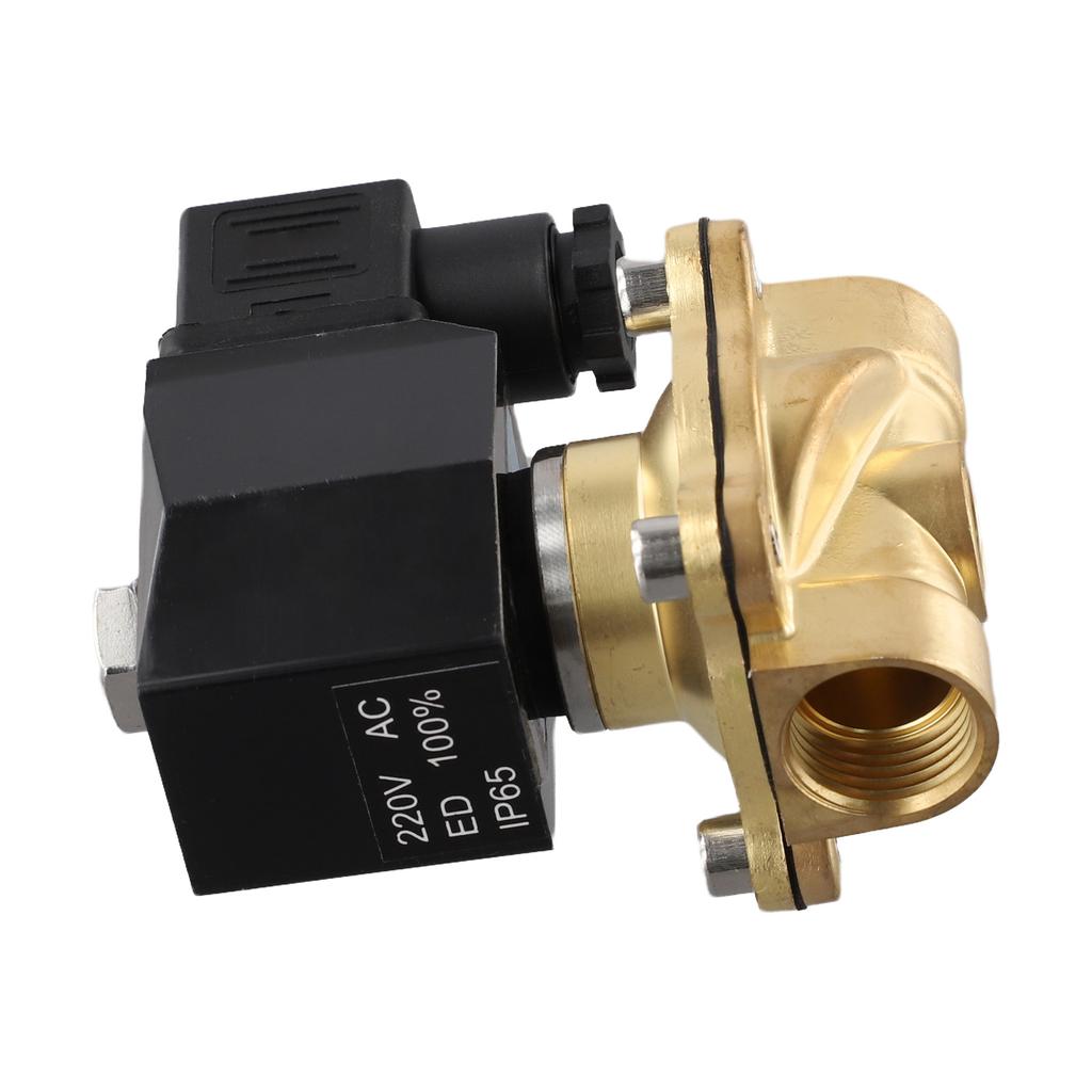 1/2" электромагнитный клапан латунный электромагнитный клапан для высокотемпературных применений компактный размер высококачественный латунный материал