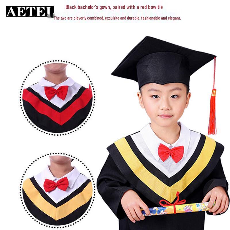 AETEL Kids Graduation Gown Set
