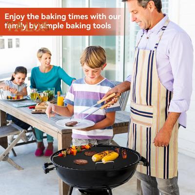 Коврик для духовки с антипригарным покрытием, сверхпрочные покрытия для духовки, многоразовые термостойкие плиты, фритюрница, гриль, коврик для выпечки, большой защитный коврик для духовки, легко очищаемый пол духовки.