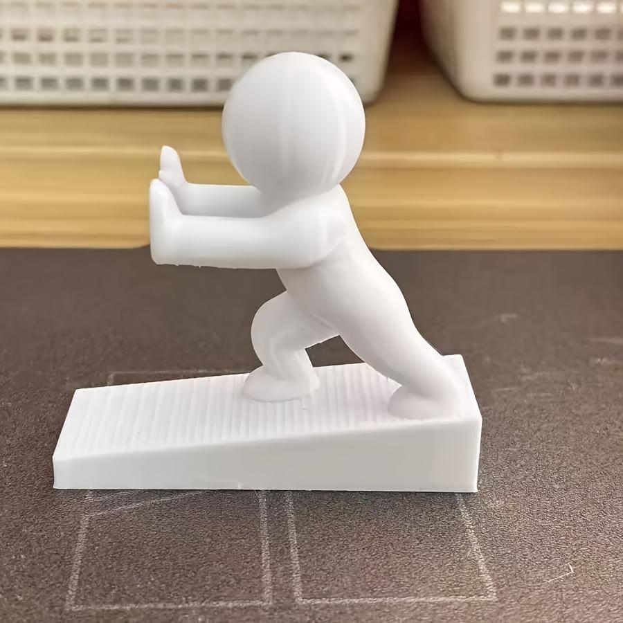 2 случайных стиля милых декоративных дверных стопоров, гибкие и подвижные клинья для дверей с нескользящей основой для защиты стен и полов, декор для дома