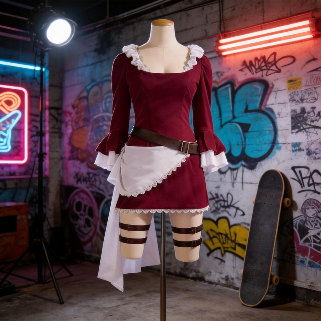 One Piece Baby5 Cosplay Outfit With Street Style Design For Cosplay Events