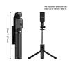 360 Rotation Selfie Stick Tripod Extendable Pole Bluetooth Selfie Stick  Content Creator
