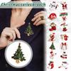 Christmas Series Brooch Bell Snowman Elk Decorative Pin DIY Jewelry Accessories Fresh And Cute Brooch