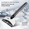 UHNPV1 TFLGX1 Car Snow Shovel Defrosting Ice Scraper Tool Snow Removal For Alfa Romeo Giulia Stelvio Giulietta 156 159 147 Mito Tonale Brera D