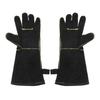Uxcell A3032 Welding Long Fire and Heat Cowhide for and Gardening Gloves, 16" Sleeve, Resistant, Leather, BBQ, Grilling, Welding, Furnace, Roasting,
