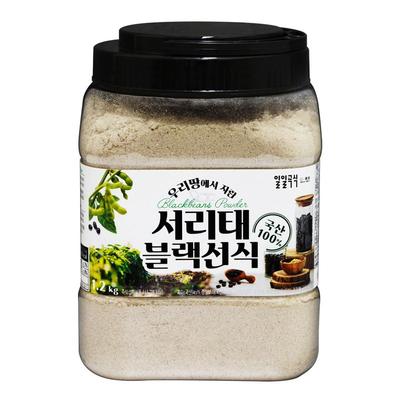 Ежедневный зерновой Сэоритай Черный Сунсик, выращенный на нашей земле, 1,2 кг, 1 шт.