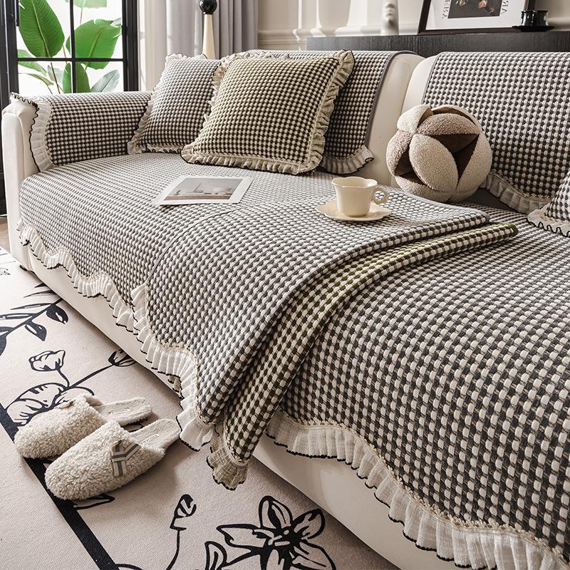 Новая подушка для дивана особой формы, универсальная для всех сезонов, нескользящий и грязеотталкивающий чехол для дивана, высококачественная подушка для сиденья дивана прямой формы