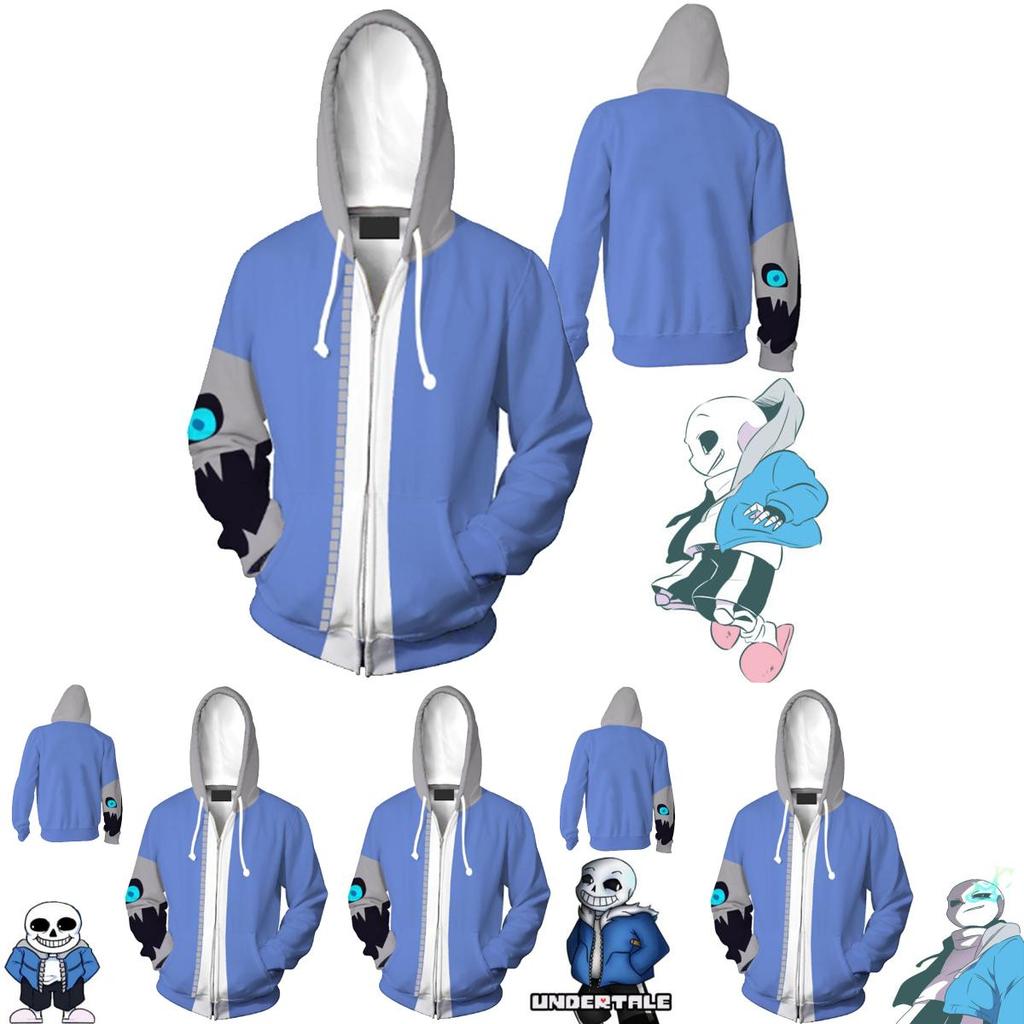 Игра Undertale Санс 3D Косплей Толстовка Куртка Мягкий Удобный Дизайн Для Всех