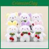 Rabbit Cherry Plush Toy Pp Cotton Stuffed Animal Keychain For Gift Kids
