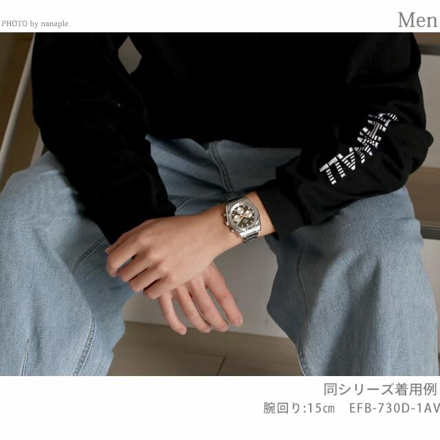 EDIFICE Стандартный кварцевый хронограф [Casio Edifice] Мужские EFB-730D-7AV [Б/У]