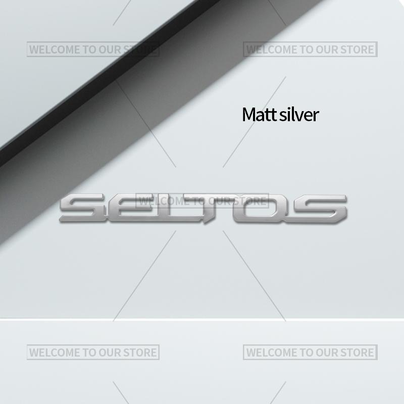 3D Car Styling For Kia Seltos Letter Emblem Turbo GDI Sport+ GT Line Badge Metal Stickers Rear Trunk Decals Auto Accessories ZY4