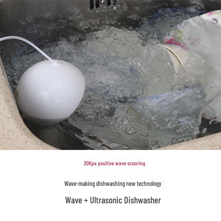 Wavemaker Mini Портативная посудомоечная машина - Компактная электрическая посудомоечная машина и очиститель для фруктов/овощей