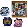 Магниты с персонажами Monster Hunter Wilds, коробка из 14 штук (Конфеты-игрушки)