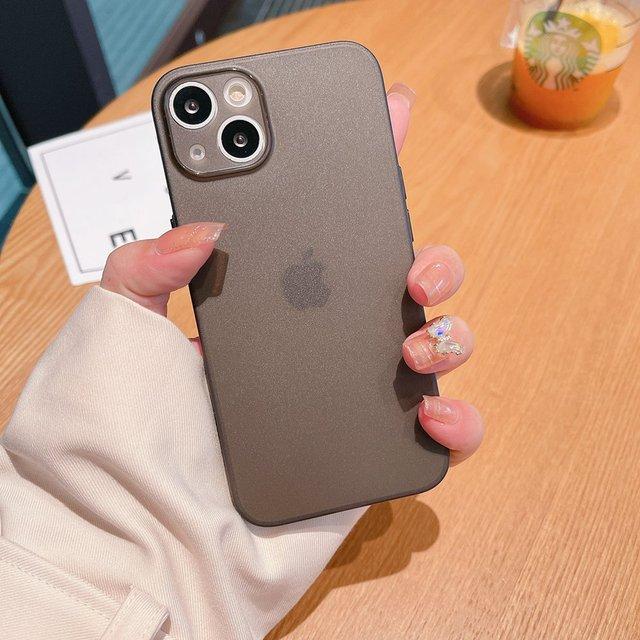 Тонкий мягкий чехол толщиной 0,3 мм для Iphone 14 11 13 12 Pro Max Mini Xr X Xs 7 8 Plus Se, матовый прозрачный чехол для телефона с защитой от царапин