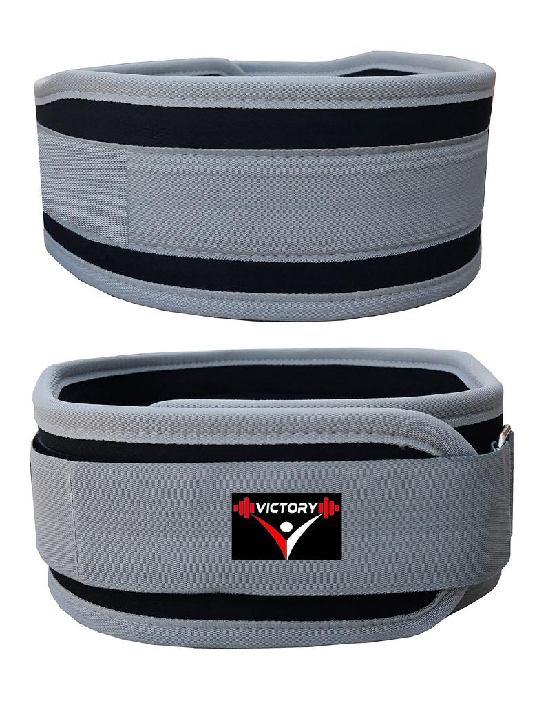Victory Fitness Комбо Пояс для Поднятия Тяжестей Поддержка Спины Шириной 4,5 Дюйма с Дополнительной Премиальной Поддержкой Запястий 1 Пара для Мужчин и Женщин