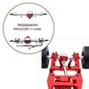 Metal Front and Rear Axles 1/12 RC Car Upgrade Accessories DIY Modified Replacement Adjustable Drive