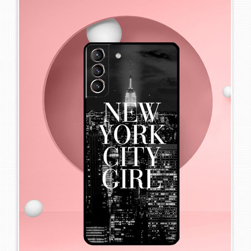 Чехол New York City для Samsung Galaxy S24 S23 Ultra S22 S20 FE S21 FE Note 10 20 S8 S9 S10 Plus