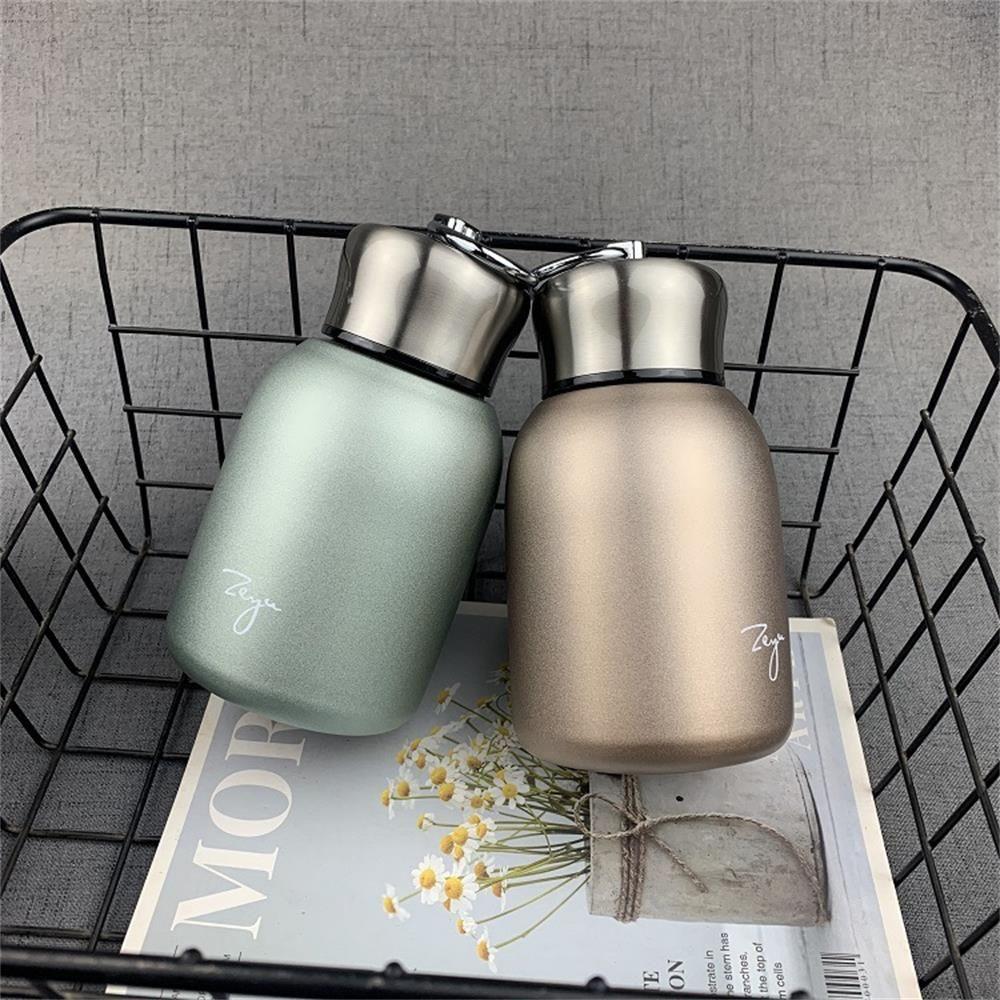 Mini Home Students Double-layer Vacuum Cup 304 Stainless Steel