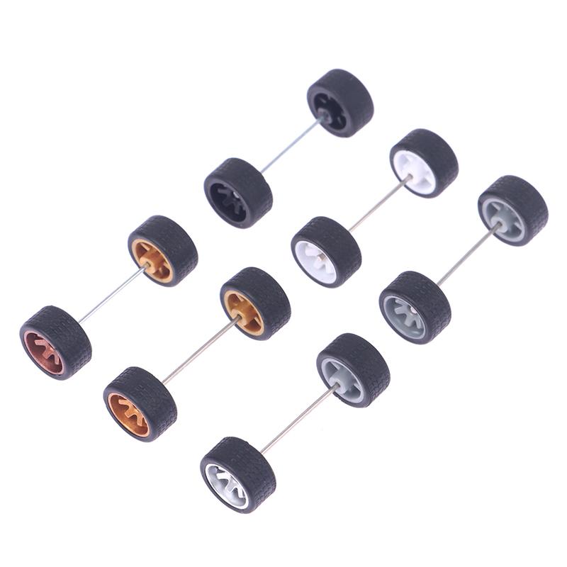 1Комплект 1:64 Колесо автомобиля для колеса Резиновая шина с модифицированной моделью автомобиля