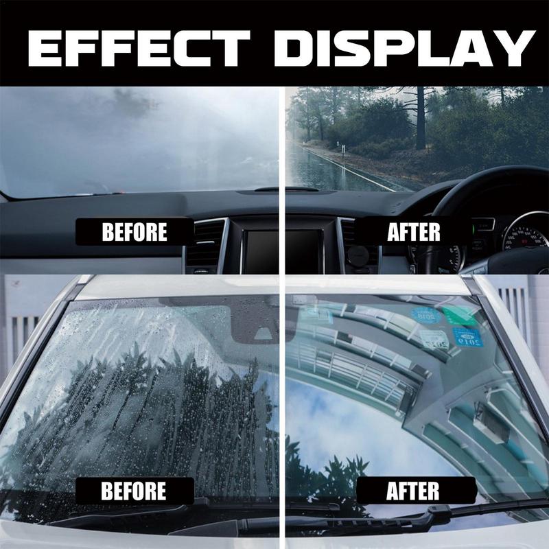 Водоотталкивающее средство для лобового стекла, очиститель масляной пленки на стекле автомобиля, 100 мл, средство против запотевания, аксессуары для чистки автомобиля