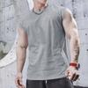 Мужской жилет Muscleguys, рубашка без рукавов для тренировок, майка, быстросохнущая облегающая майка для бодибилдинга