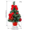 Настольные рождественские елки с подсветкой 15,7 дюйма Праздничный декор Искусственная рождественская елка для дома офиса Зимний каминный зал Праздник