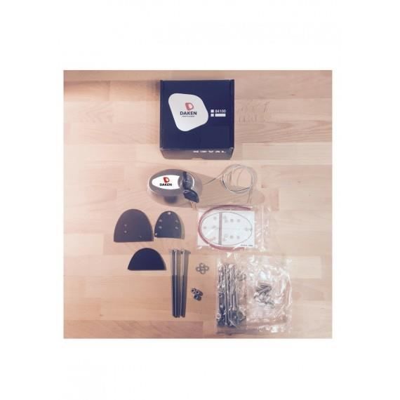 Serrure Antivol/cadenas Daken NOVAL Pour Véhicule Utilitaire - Fermeture Automatique