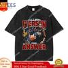 Basketball Player T Shirt Hip Hop Streetwear Vintage Washed Allen Iverson Top Tee Short Sleeve Harajuku Oversized T-shirt Men