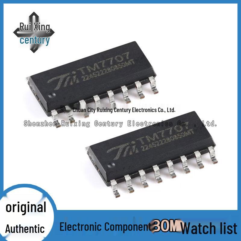 TM7707 SOP-16 Dual-Channel 24-Bit A/D Conversion Chip with Fully Differential Input