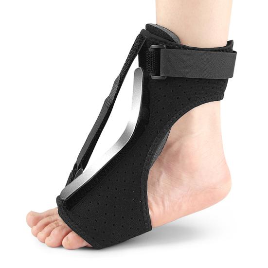Plantar Fasciitis Night Splint Sock with Fastener Tape Adjustable Universal Fasciitis Splint Achilles Tendonitis Foot Support Brace