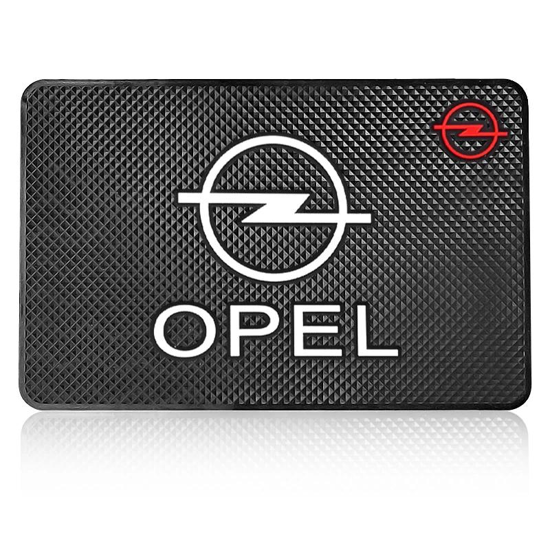 CIE1 Car Mobile Phone Mat Dashboard Mat Rubber Mat Non-Slip Pad For Opel Astra j Insignia Astra g Corsa Zafira b Mokka Vivaro Meriva