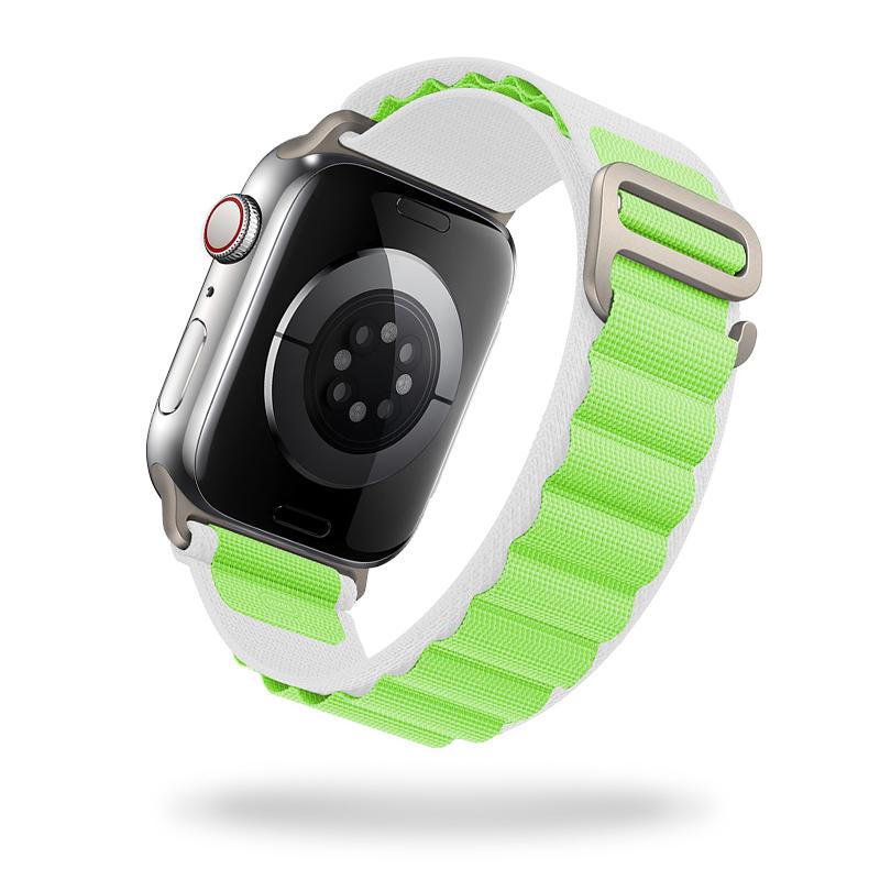 Ремешок Alpine Loop для Apple Watch ultra 45 мм, 41 мм, 44 мм, 40 мм, 49 мм, 42 мм, 38 мм, металлический браслет iWatch Ultra SE 8, 7, 6, 5, 4, нейлоновый ремешок