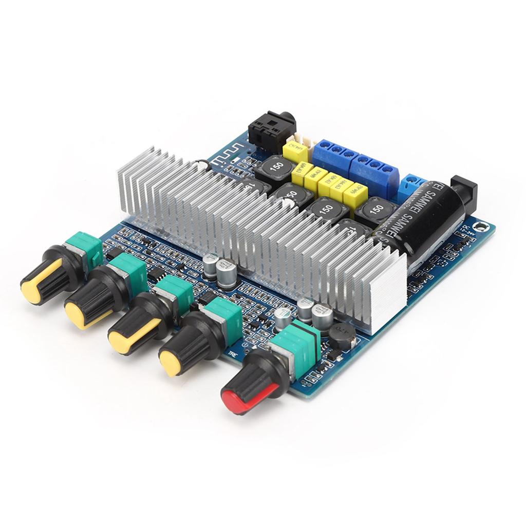 2.1 Плата сабвуфера, модуль цифрового усилителя высокой мощности, готовая плата Fever 12-24 В, 100 Вт + 50 Вт + 50 Вт