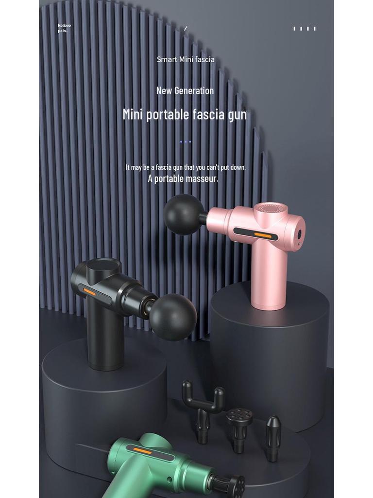 Women's Multifunctional Silicone Massage Gun for Muscle Relaxation