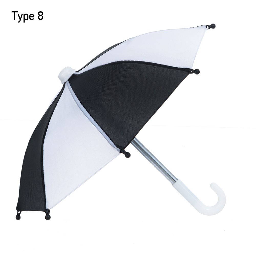 Colors Toy Kids Color Matching Patch Colorful Doll Umbrella Dollhouse Accessories Mini Rain Gear