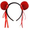 Soft And Comfortable Children's Headband With Fun Round Balls Designs Furry Cosplay Hair Accesories For Stylish Kids