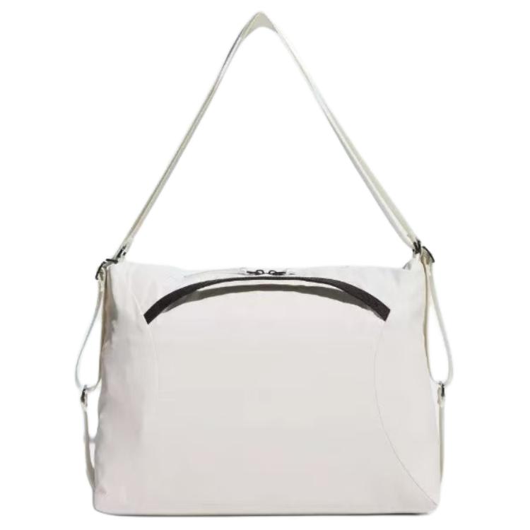 New Adidas Recycled Polyamide Nylon Shoulder Bag Women's Jade White JL7511