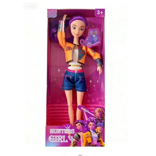 Аниме K-Pop Охотники на демонов Охотник на ведьм Группа Высокая внешность Кукла-клей Сердце девочки Декоративная кукла Рождественские подарки