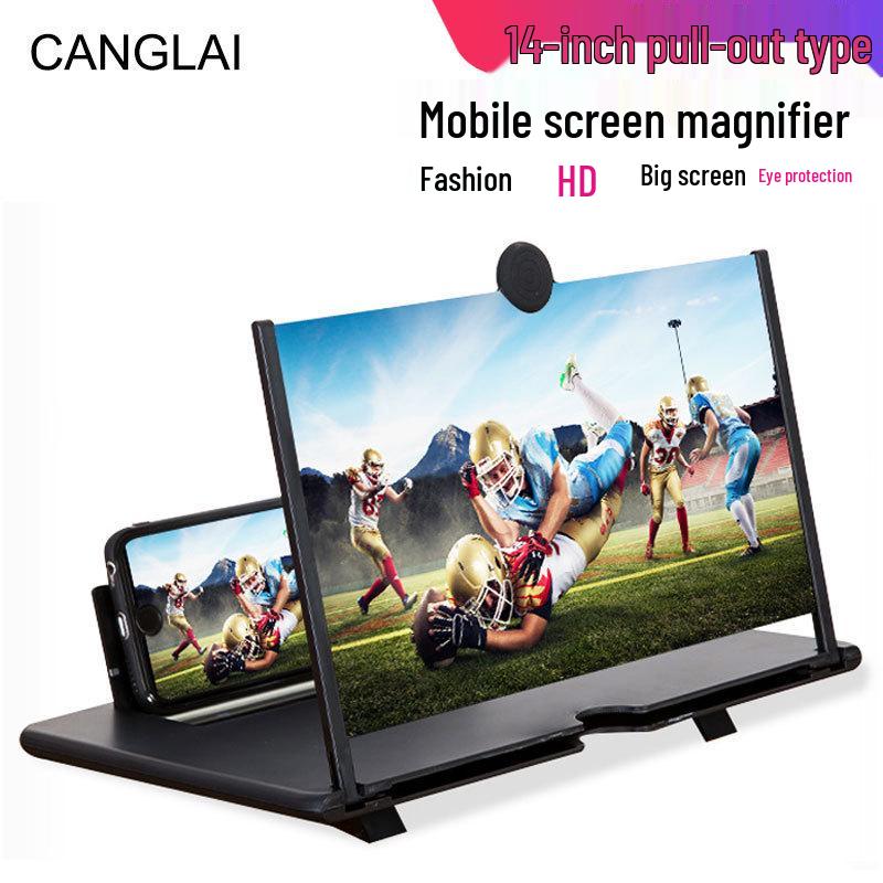 18-inch Ultra-Clear Pull-out Phone Screen Magnifier with Eye Protection