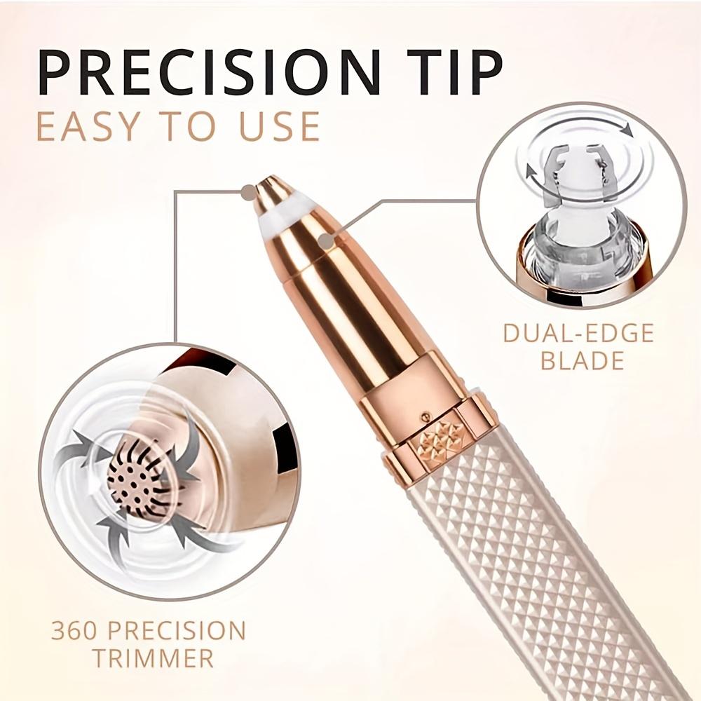 4 в 1 электробритва для лица для женщин, эпилятор для всего тела, перезаряжаемый триммер для волос в бикини, бровей, носа