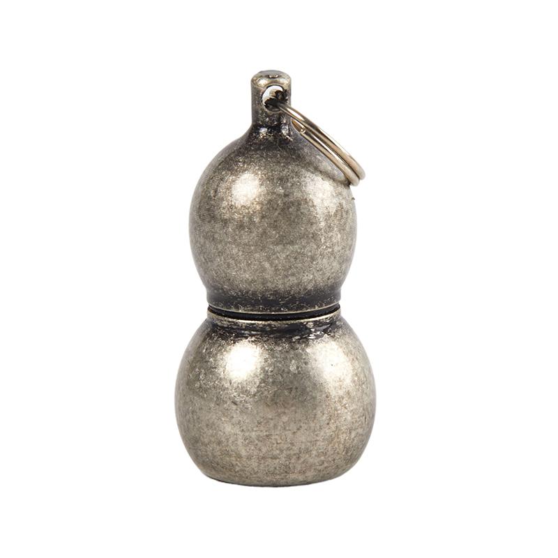 Mini Gourd Grinding Wheel Kerosene Lighter Creative Small Gourd Lighter Cigarette Accessories Mens Gadgets