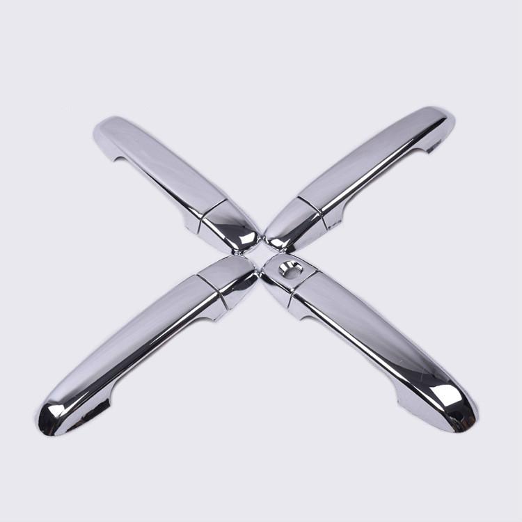 Для Toyota Yaris Vitz XP130 хэтчбек 2012-2017 Глянцевый Черный Хром Автомобильная ручка боковой двери Крышка Накладка Наклейка автомобиля