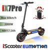 iScooter IX7Pro Electric Dirt Scooter 2000W Dual Motor, 48V17.5Ah Battery, Up To 60km/h, Full Suspension, APP Control, 10" Off-Road Tires E-Scooter