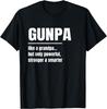 Mens Funny GUNPA Fun Grandpa Grandfather Novelty Gift T-Shirt