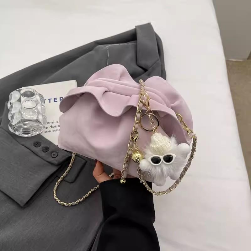 Сумка через плечо из синтетической кожи для женщин, сумка через плечо cloud soft bun