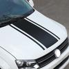 For VW Volkswagen Amarok 2011-2018 PVC Car Front Hood  Panel Trim Sticker Post Vinyl Stickers Decoration Accessories