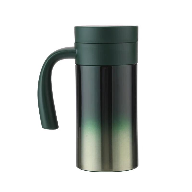Starbucks Gradient Green Desktop Thermos Cup