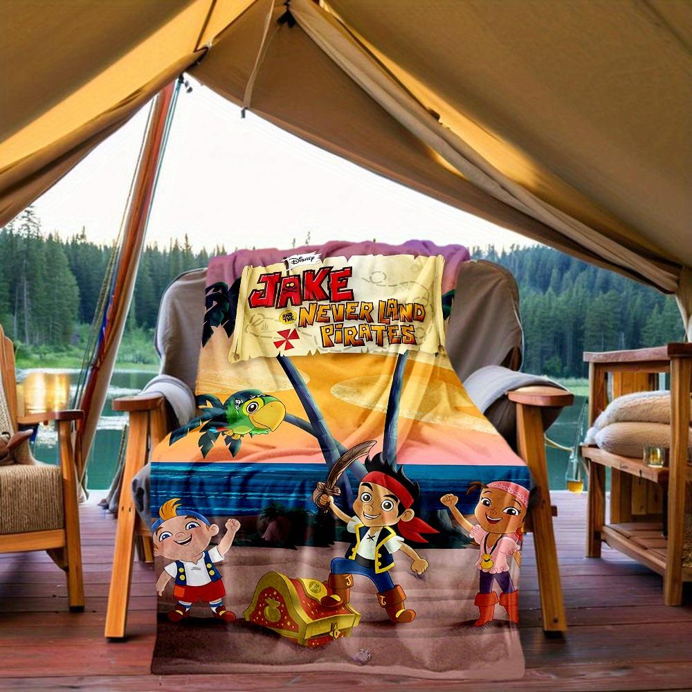 1pc, Jake and the Never Land Pirates Blanket Soft and Cozy Home Decor Gift for Family and Friend| Seasonal Universal