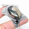 Pyrite, Spinel Handmade 925 Sterling Silver Jewelry Pendant 2.68" d0T43